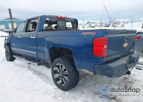 2015 Chevrolet Silverado 2500Hd High Country from USA, damaged, VIN 1GC1KXE82FF602717